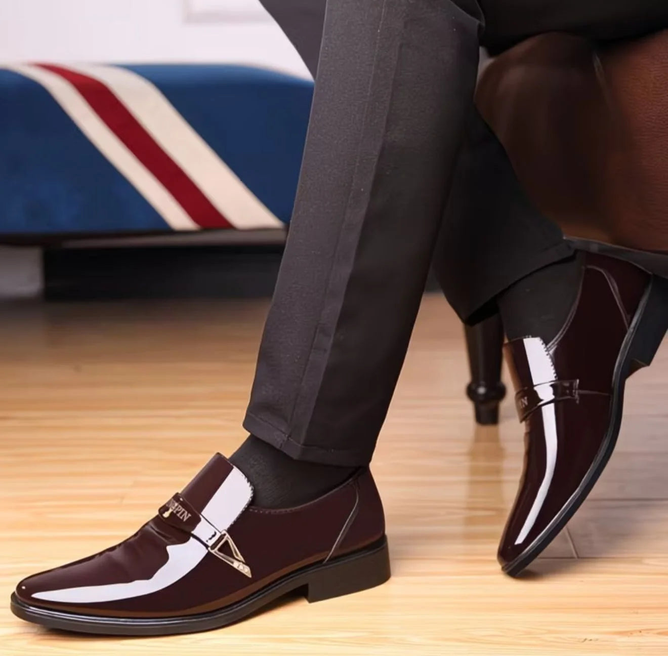 🔥ZAPATO JINGPIN CHAROL HOMBRE🧔🏻‍♂️